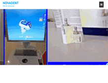 Tablet Screenshot of novadent.ro